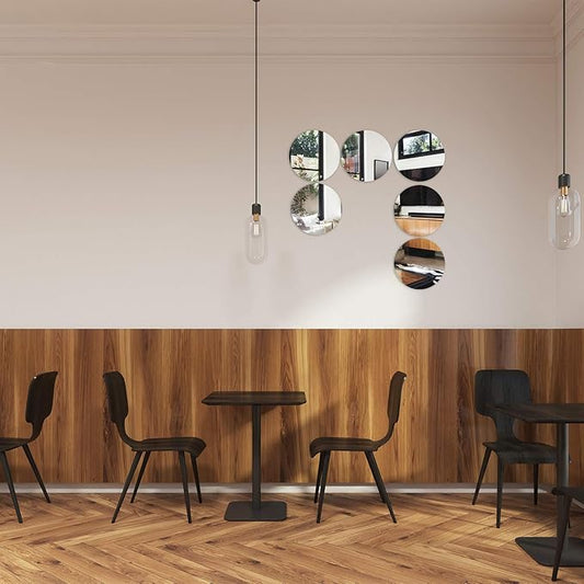Round Acrylic Mirrors for Wall Decoration