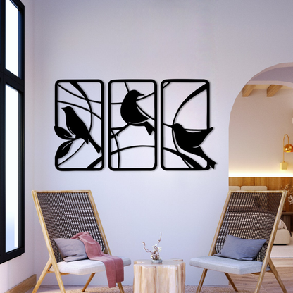 Acrylic 3D Modern DIY Bird Wall Décor