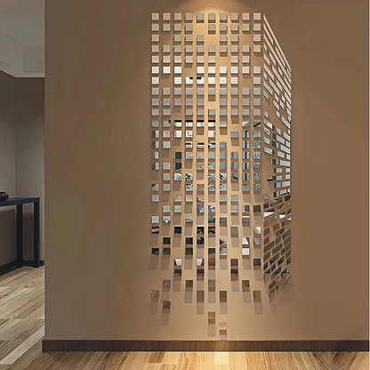 Acrylic Gold Square Fall For Home and Office Decor - AWA-013