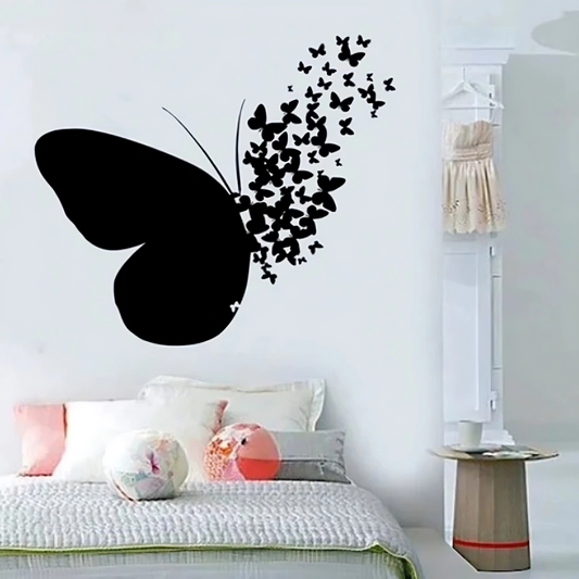 BUTTERFLY WITH MINI BUTTERFLIES DECOR For Home - WC-037